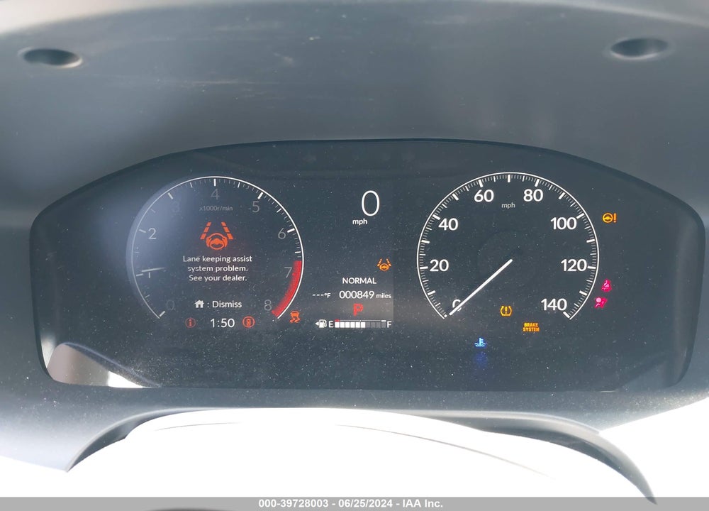 2024 HONDA HR-V 2WD LX VIN: 3CZRZ1H30RM757311