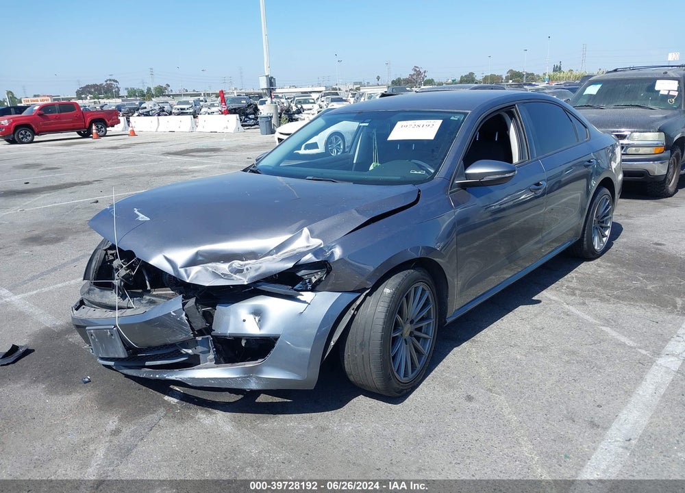 2012 VOLKSWAGEN PASSAT 2.5L S VIN: 1VWAP7A39CC010575