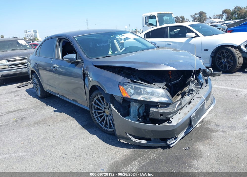2012 VOLKSWAGEN PASSAT 2.5L S VIN: 1VWAP7A39CC010575