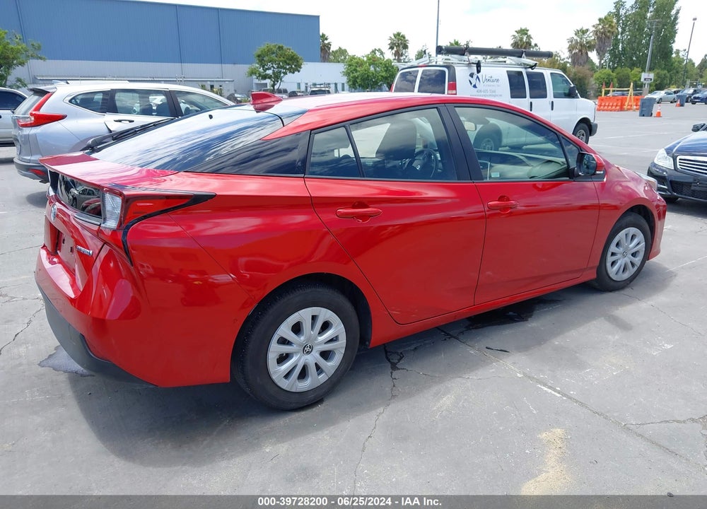 2022 TOYOTA PRIUS LE VIN: JTDKAMFUXN3165762