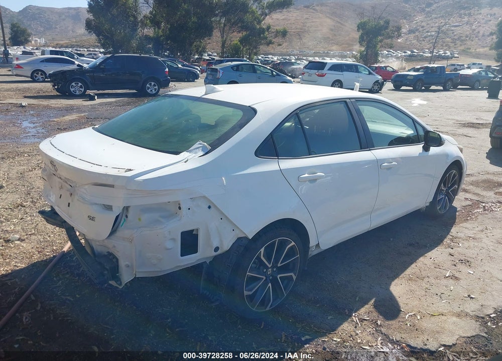 2020 TOYOTA COROLLA SE VIN: JTDS4RCE8LJ004594