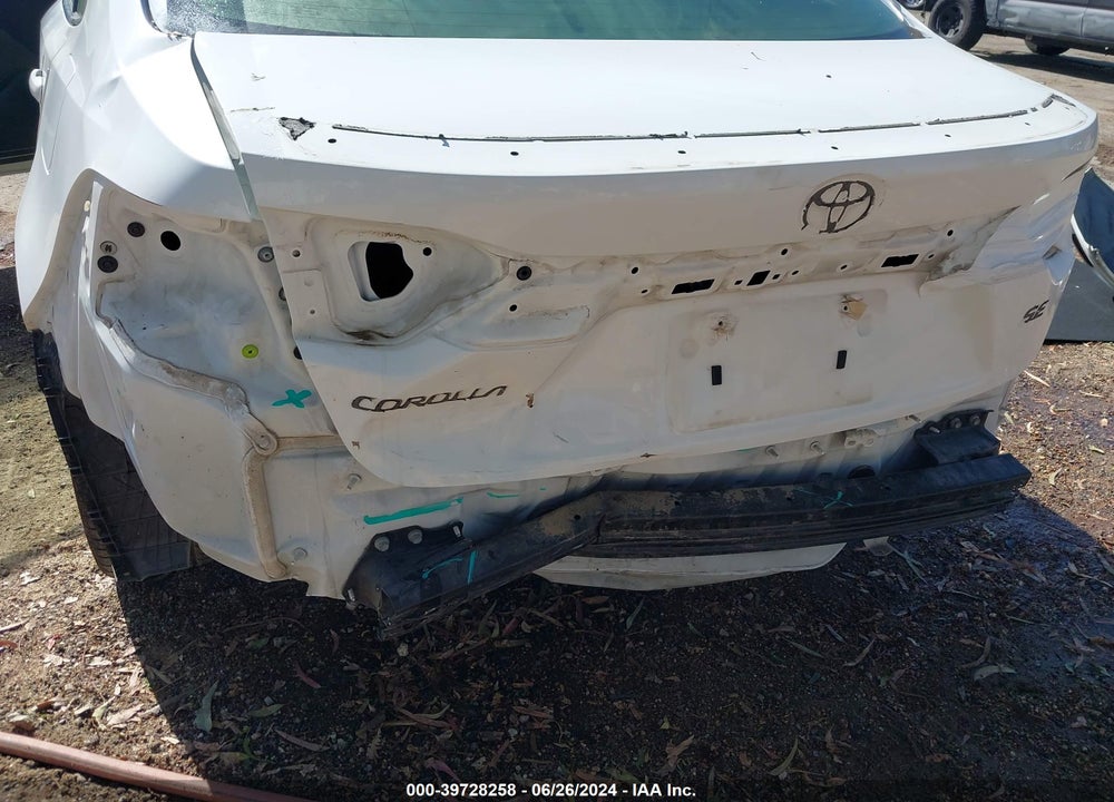 2020 TOYOTA COROLLA SE VIN: JTDS4RCE8LJ004594