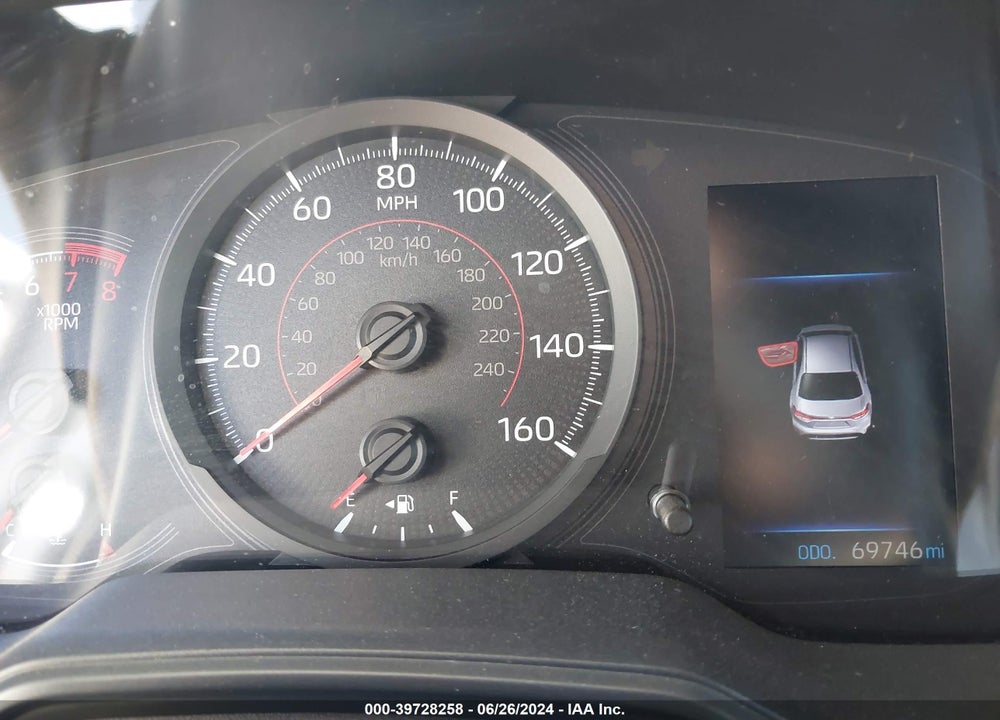 2020 TOYOTA COROLLA SE VIN: JTDS4RCE8LJ004594