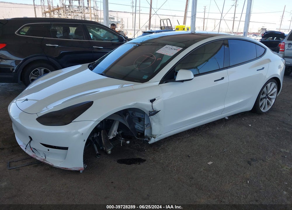 2018 TESLA MODEL 3 LONG RANGE/PERFORMANCE VIN: 5YJ3E1EB4JF081375