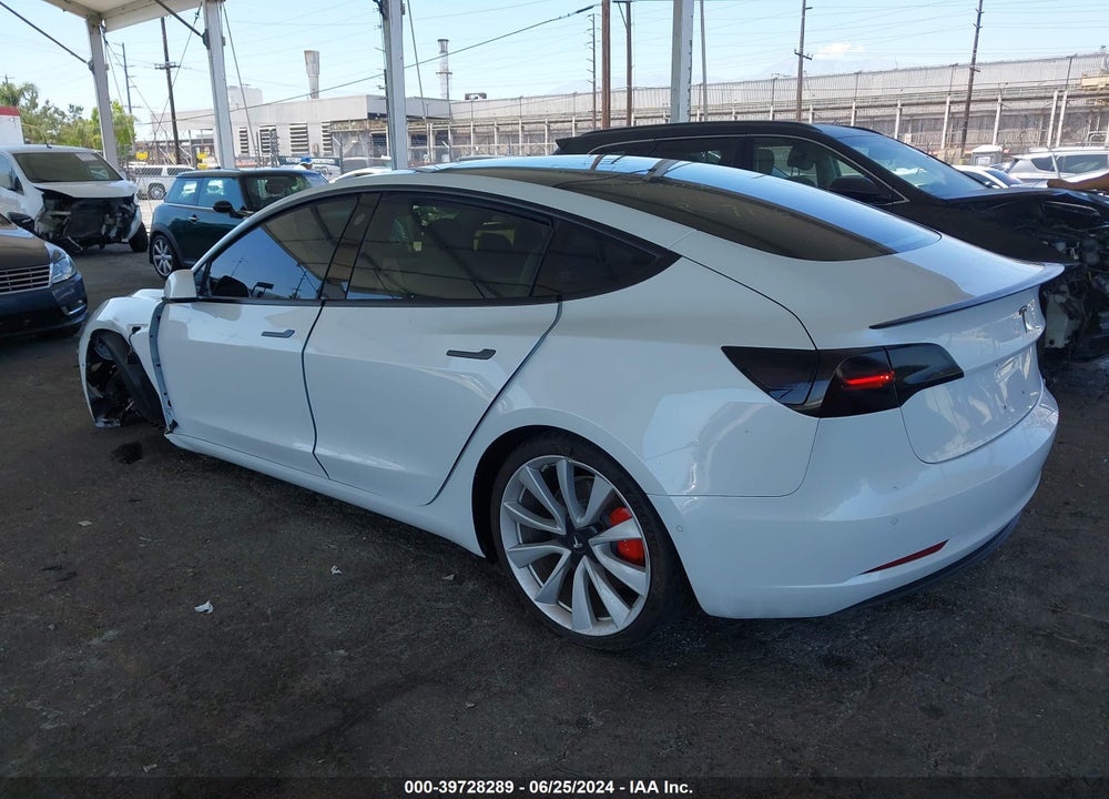 2018 TESLA MODEL 3 LONG RANGE/PERFORMANCE VIN: 5YJ3E1EB4JF081375