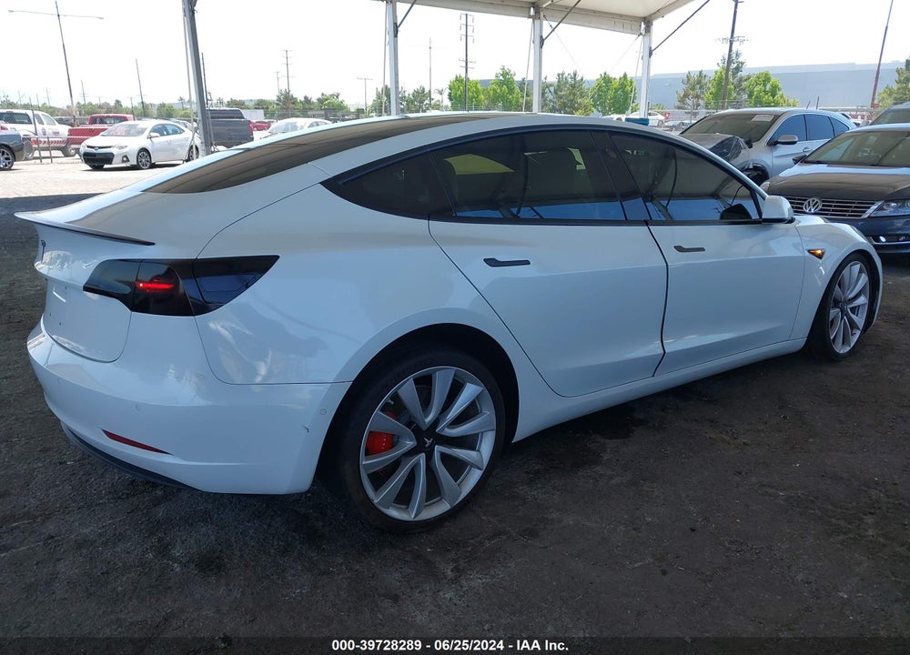 2018 TESLA MODEL 3 LONG RANGE/PERFORMANCE VIN: 5YJ3E1EB4JF081375