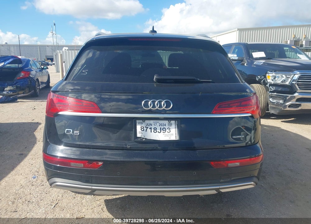 2021 AUDI Q5 PREMIUM PLUS 45 TFSI QUATTRO S TRONIC VIN: WA1BAAFY0M2115615