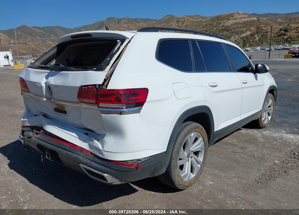 2021 VOLKSWAGEN ATLAS 3.6L V6 SE W/TECHNOLOGY VIN: 1V2JR2CA5MC500264
