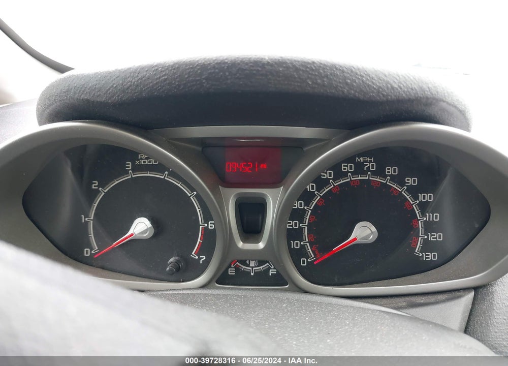 2013 FORD FIESTA SE VIN: 3FADP4BJ9DM192408