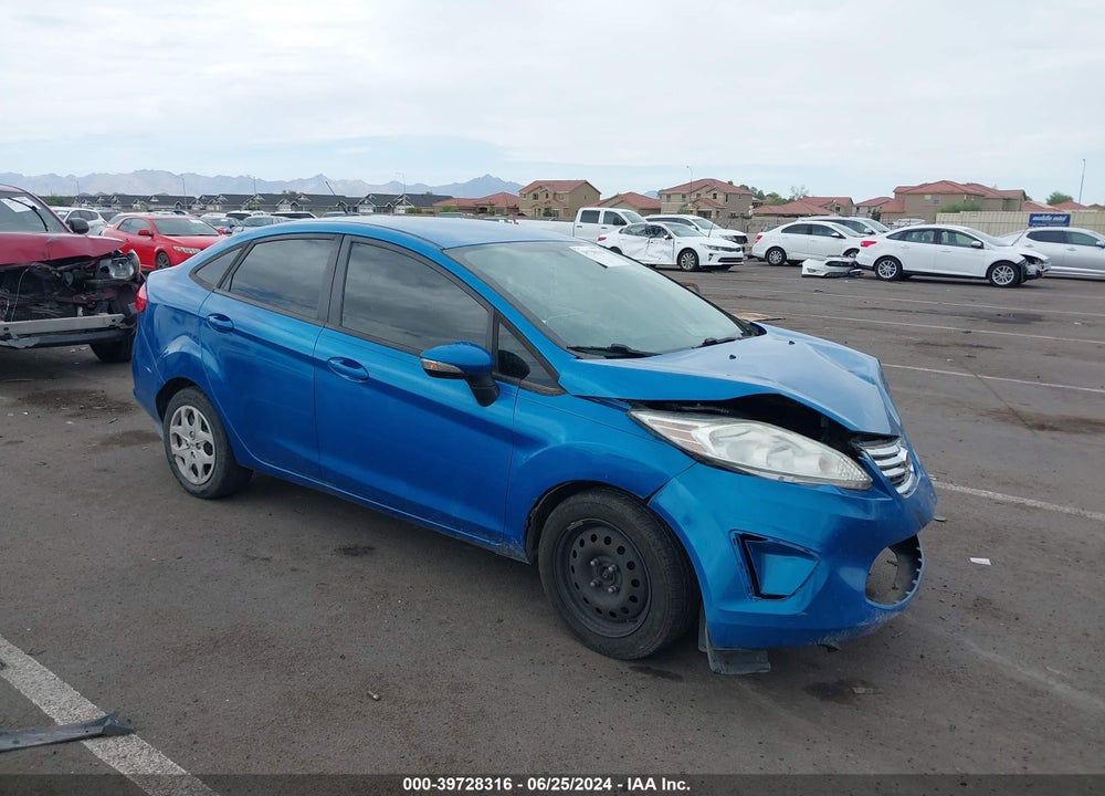 2013 FORD FIESTA SE VIN: 3FADP4BJ9DM192408