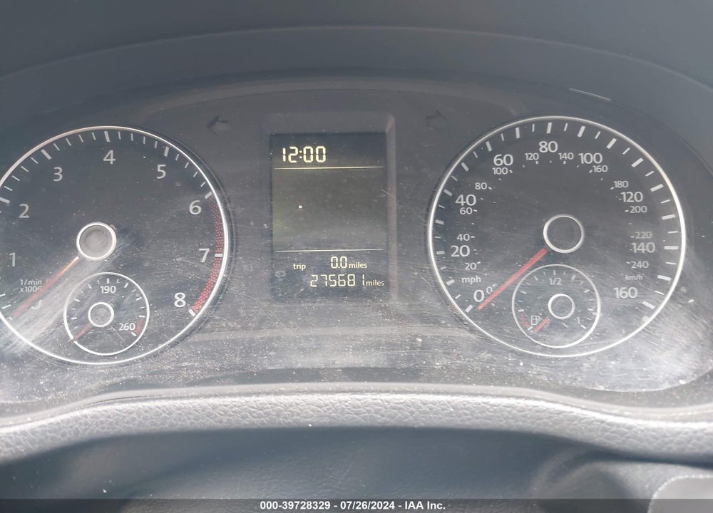 2013 VOLKSWAGEN PASSAT 2.5L S VIN: 1VWAP7A38DC023352