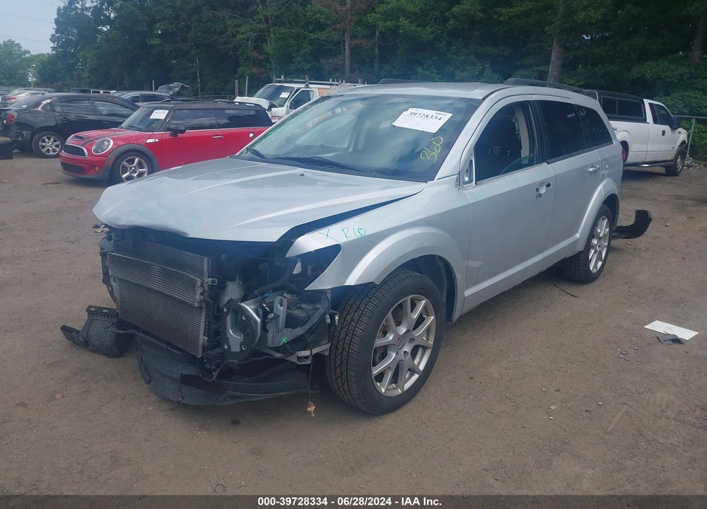 2014 DODGE JOURNEY SXT VIN: 3C4PDCBB1ET287748