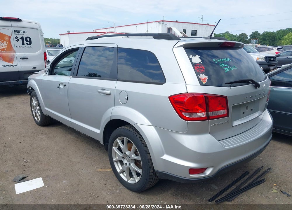 2014 DODGE JOURNEY SXT VIN: 3C4PDCBB1ET287748