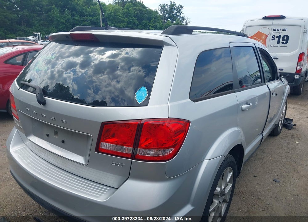 2014 DODGE JOURNEY SXT VIN: 3C4PDCBB1ET287748