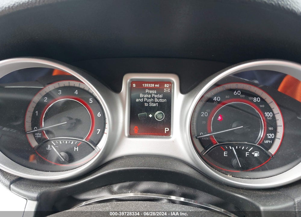 2014 DODGE JOURNEY SXT VIN: 3C4PDCBB1ET287748
