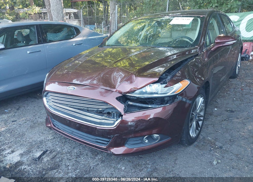 2016 FORD FUSION SE VIN: 3FA6P0H97GR402770