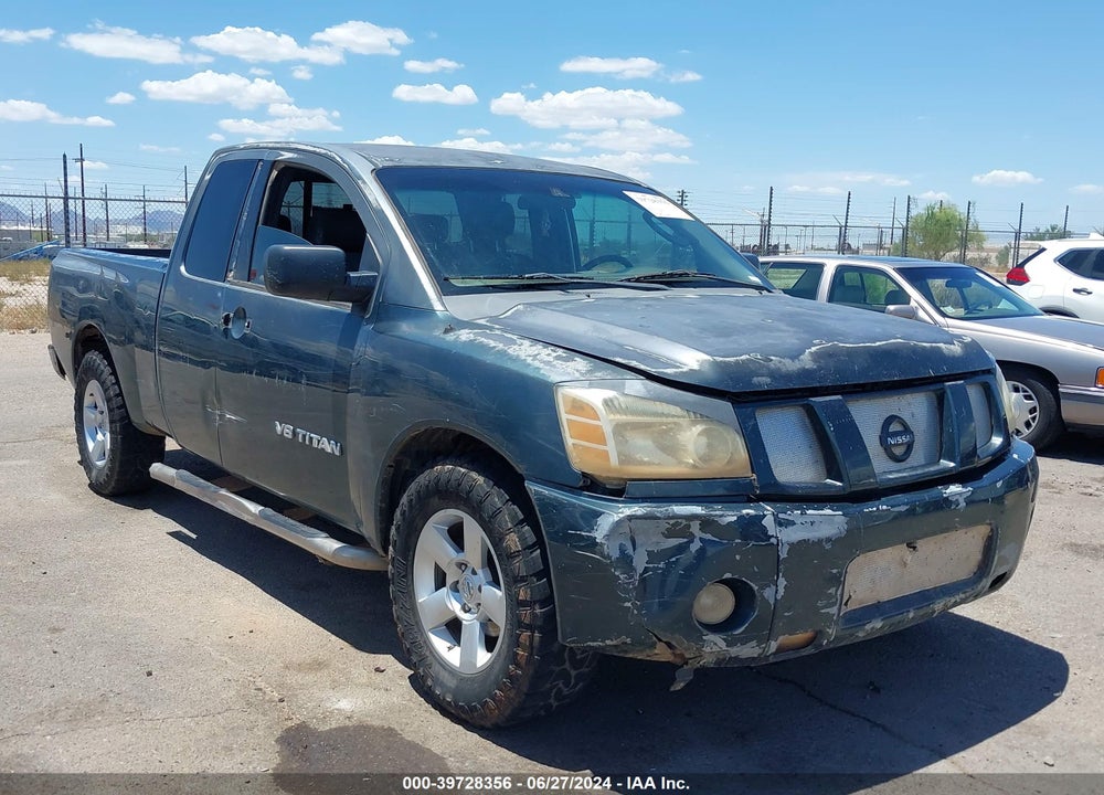 2007 NISSAN TITAN VIN: 1N6BA06A07N202837