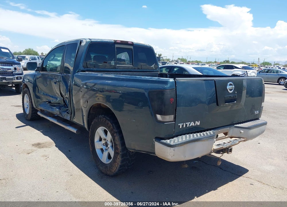 2007 NISSAN TITAN VIN: 1N6BA06A07N202837