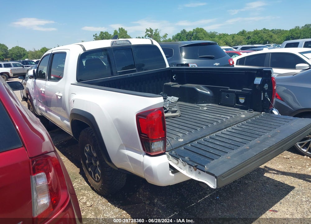 2018 TOYOTA TACOMA TRD OFF ROAD VIN: 5TFCZ5AN3JX151319