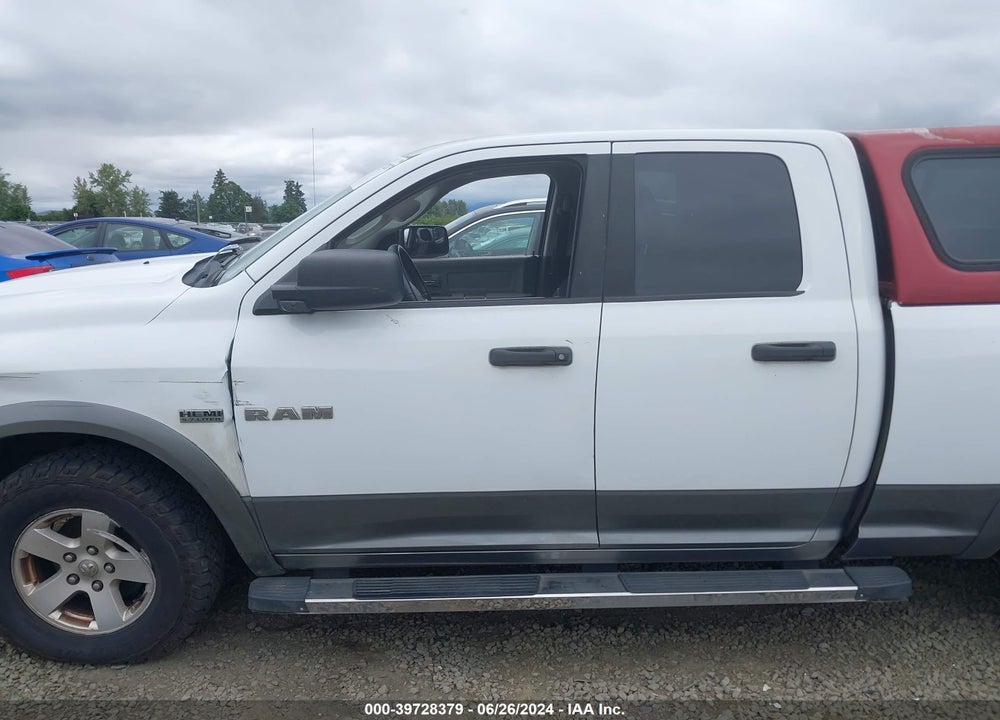 2010 DODGE RAM 1500 SLT/SPORT/TRX VIN: 1D7RV1GT9AS188074