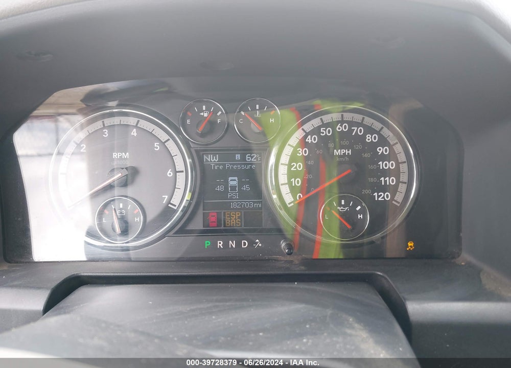2010 DODGE RAM 1500 SLT/SPORT/TRX VIN: 1D7RV1GT9AS188074