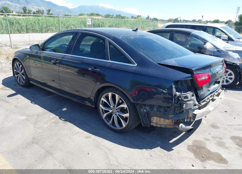 2012 AUDI A6 3.0 PREMIUM VIN: WAUJGAFC6CN177793