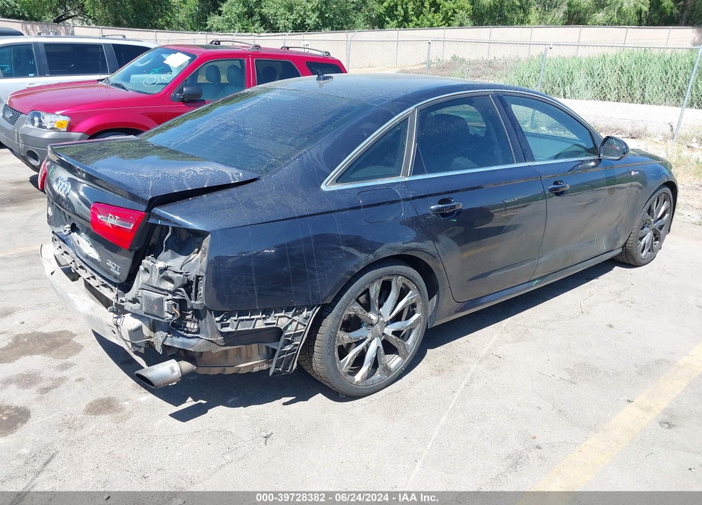 2012 AUDI A6 3.0 PREMIUM VIN: WAUJGAFC6CN177793