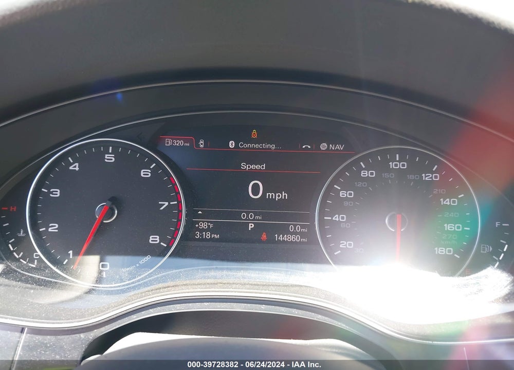 2012 AUDI A6 3.0 PREMIUM VIN: WAUJGAFC6CN177793