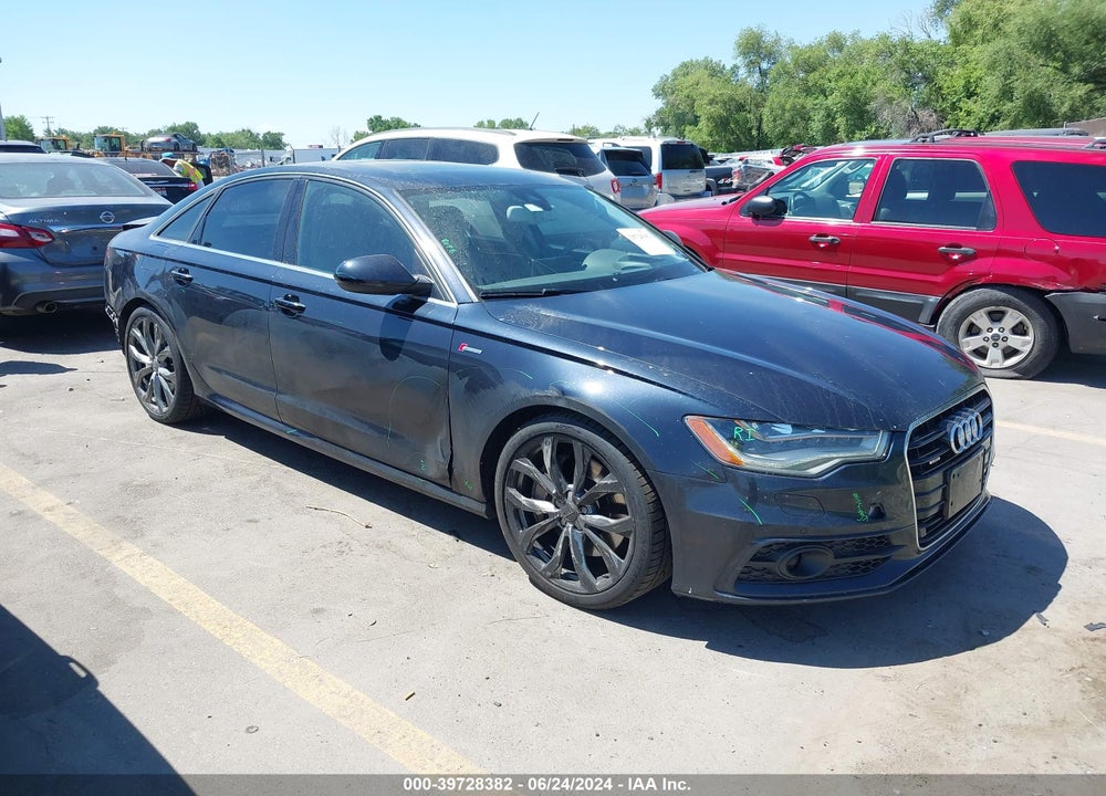 2012 AUDI A6 3.0 PREMIUM VIN: WAUJGAFC6CN177793