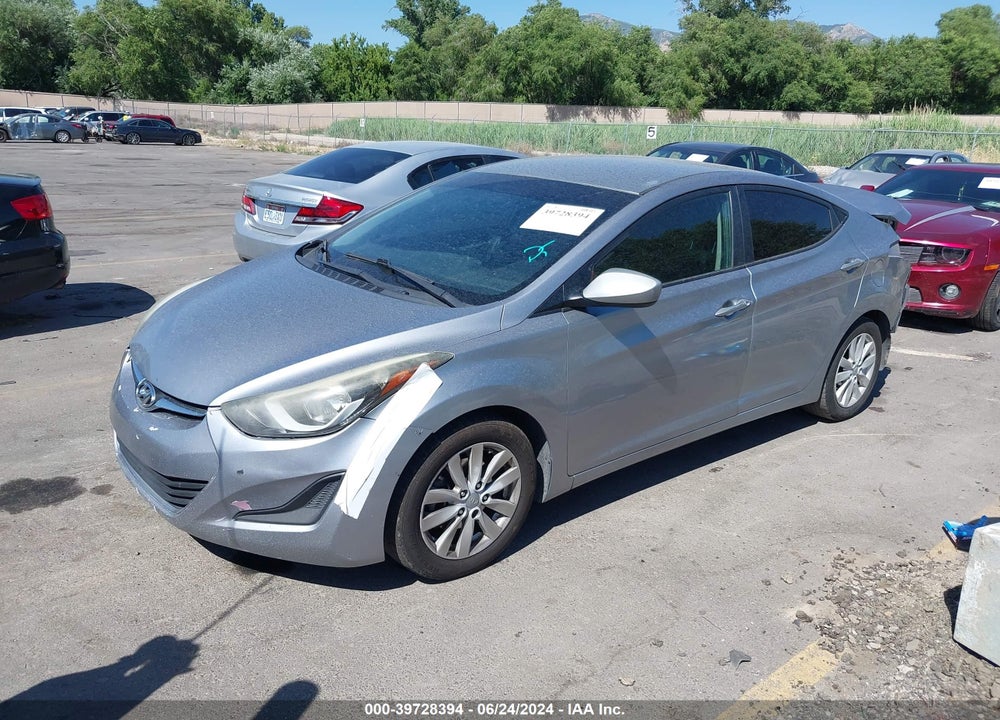 2016 HYUNDAI ELANTRA SE VIN: 5NPDH4AE6GH686053