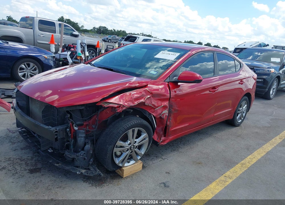2017 HYUNDAI ELANTRA VALUE EDITION VIN: KMHD84LF0HU238710