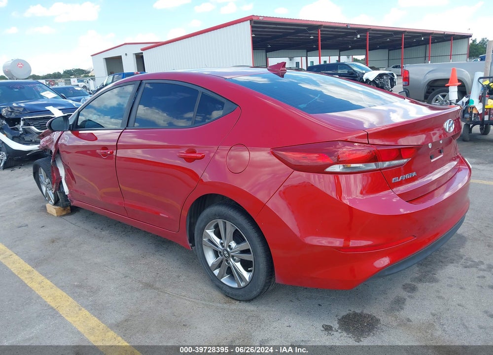 2017 HYUNDAI ELANTRA VALUE EDITION VIN: KMHD84LF0HU238710