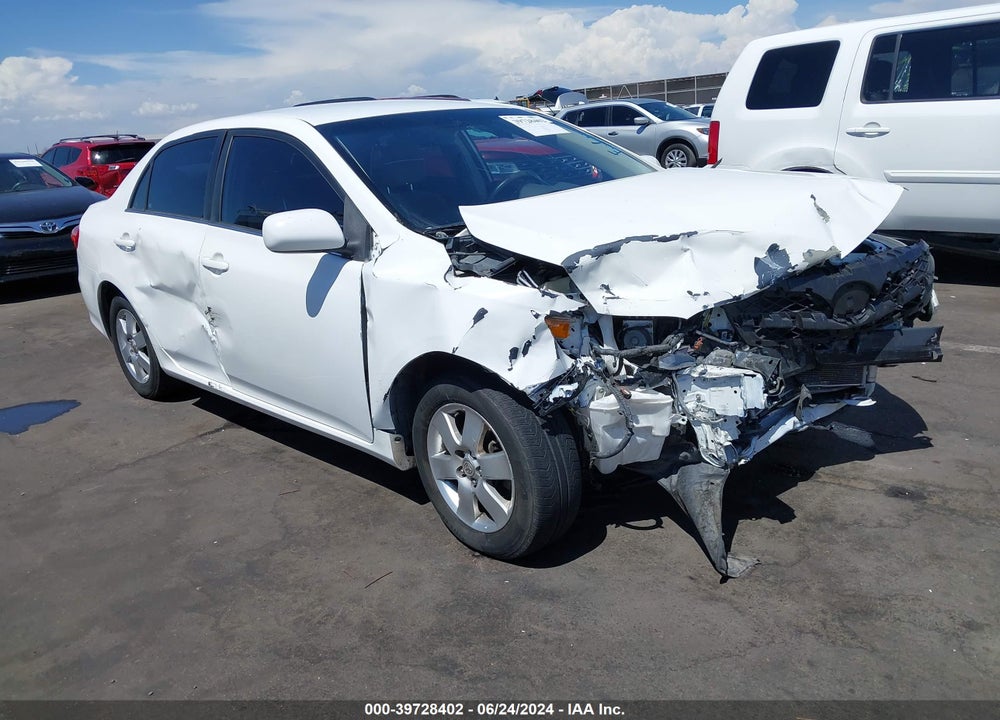 2013 TOYOTA COROLLA LE VIN: 2T1BU4EE2DC981288