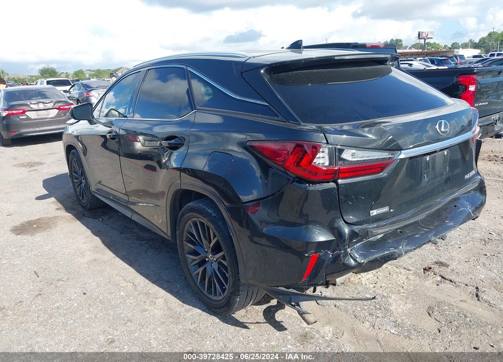 2017 LEXUS RX 350 F-SPORT VIN: 2T2BZMCA8HC092417