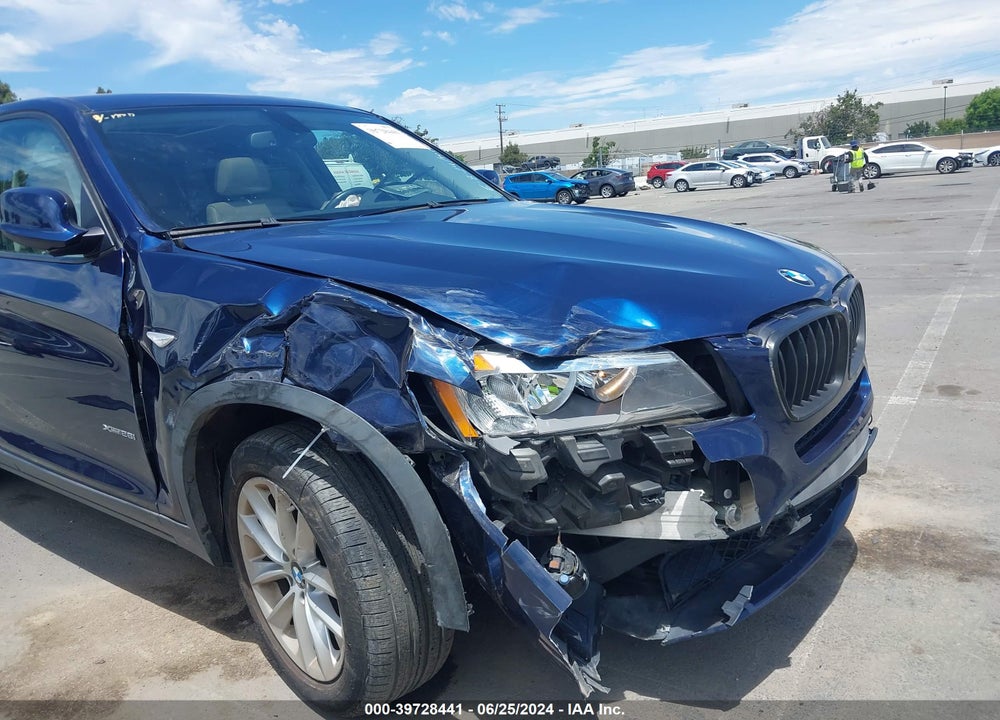 2013 BMW X3 XDRIVE28I VIN: 5UXWX9C51D0A14997