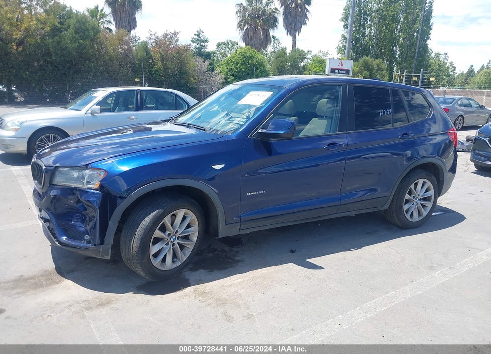 2013 BMW X3 XDRIVE28I VIN: 5UXWX9C51D0A14997