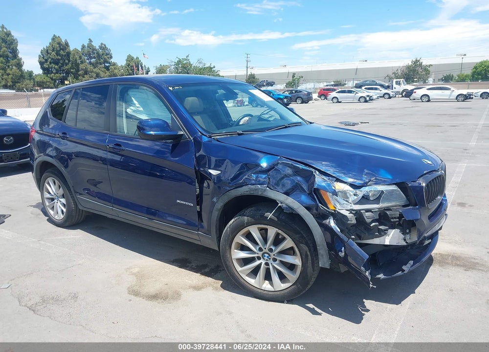 2013 BMW X3 XDRIVE28I VIN: 5UXWX9C51D0A14997