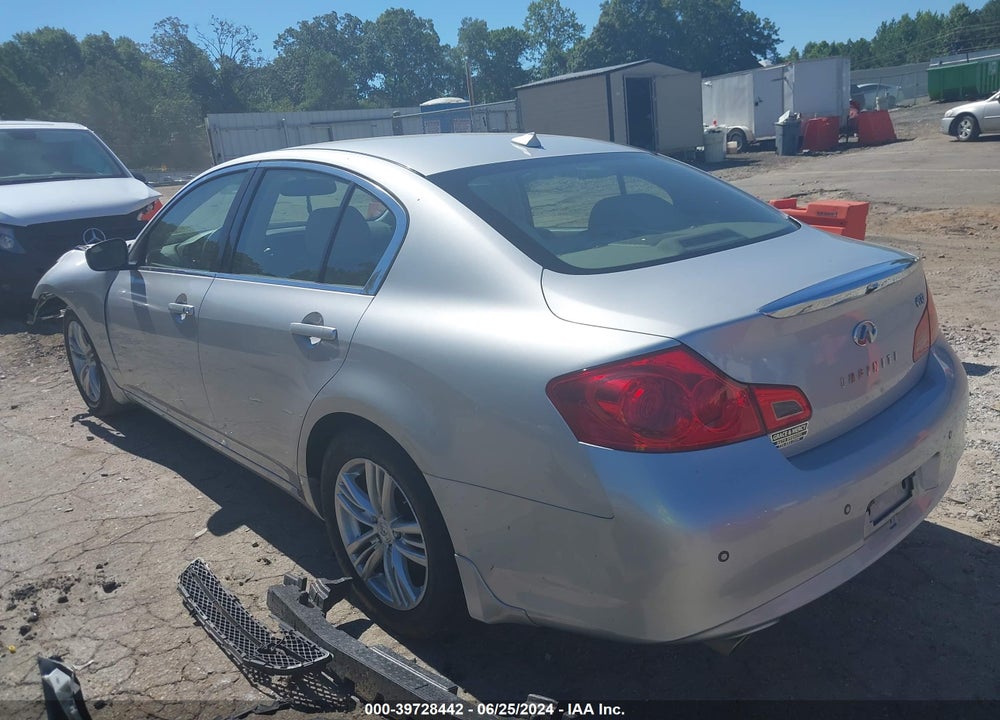 2012 INFINITI G37 JOURNEY VIN: JN1CV6AP3CM930035
