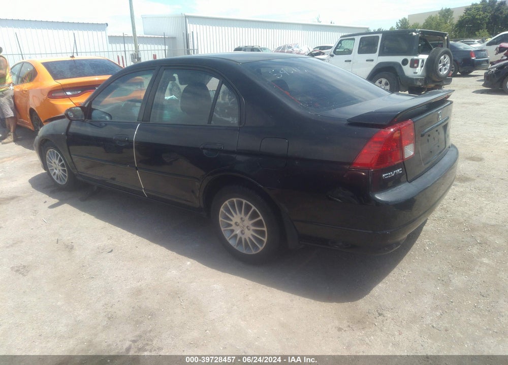 2005 HONDA CIVIC EX VIN: 2HGES257X5H546116