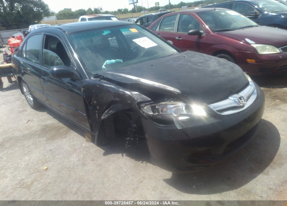 2005 HONDA CIVIC EX VIN: 2HGES257X5H546116