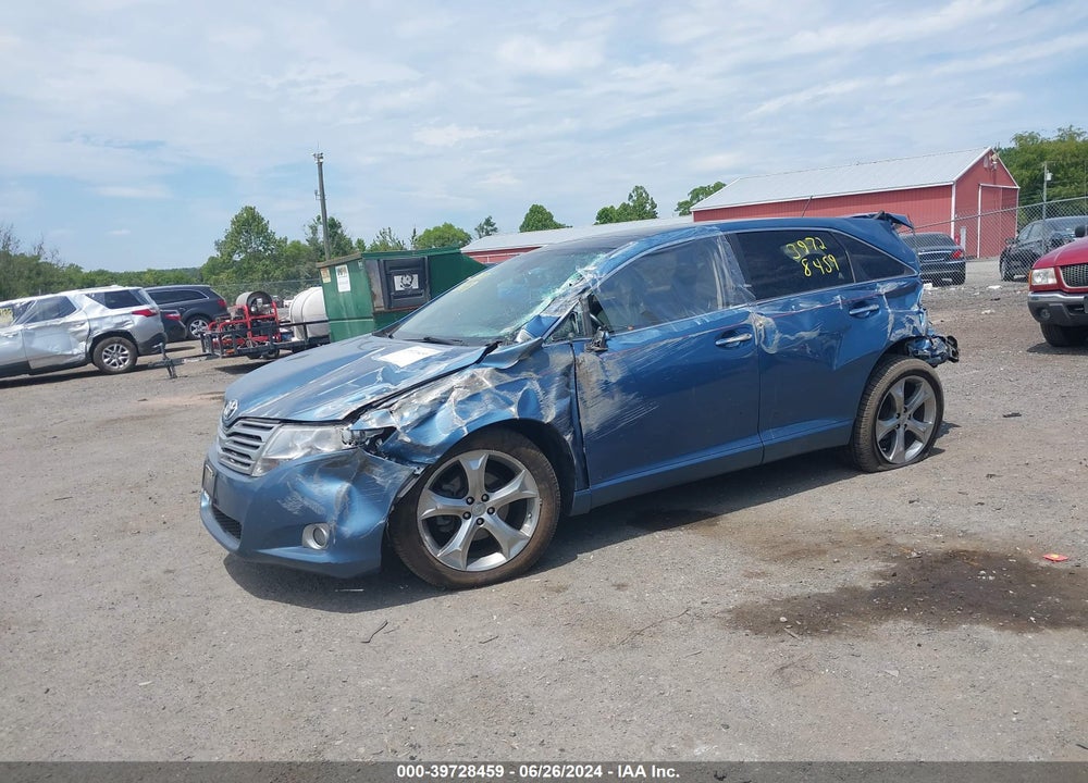 2010 TOYOTA VENZA BASE V6 VIN: 4T3BK3BB0AU030731