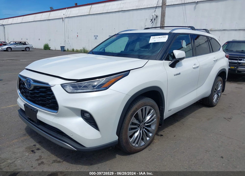 2021 TOYOTA HIGHLANDER HYBRID PLATINUM VIN: 5TDEBRCH3MS018033