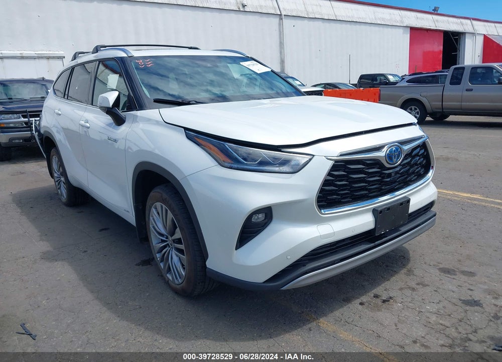 2021 TOYOTA HIGHLANDER HYBRID PLATINUM VIN: 5TDEBRCH3MS018033