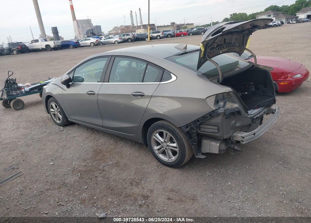 2017 CHEVROLET CRUZE LT AUTO VIN: 1G1BE5SMXH7167078