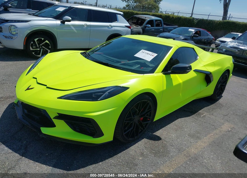 2022 CHEVROLET CORVETTE STINGRAY RWD 2LT VIN: 1G1YB3D44N5103808