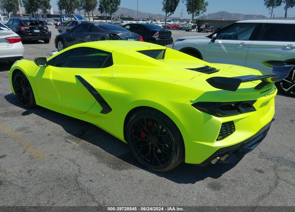 2022 CHEVROLET CORVETTE STINGRAY RWD 2LT VIN: 1G1YB3D44N5103808