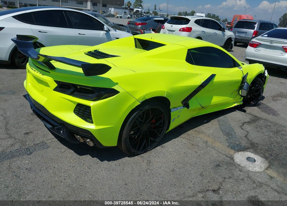 2022 CHEVROLET CORVETTE STINGRAY RWD 2LT VIN: 1G1YB3D44N5103808