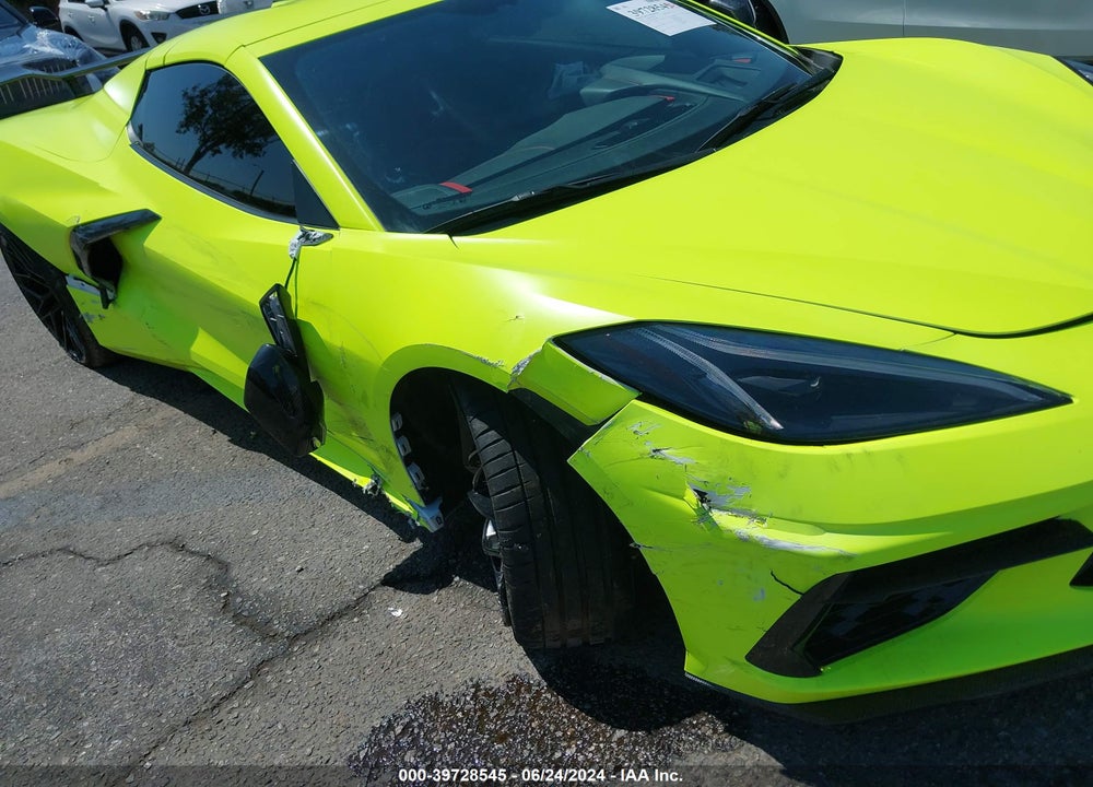 2022 CHEVROLET CORVETTE STINGRAY RWD 2LT VIN: 1G1YB3D44N5103808