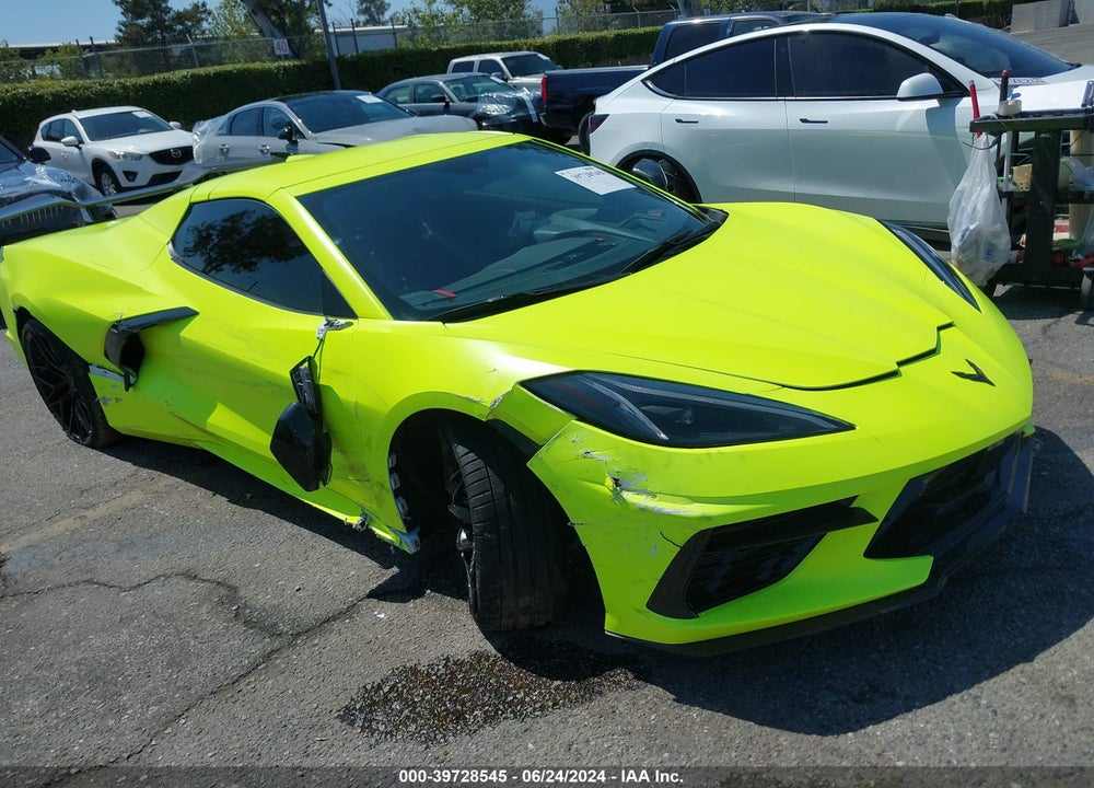 2022 CHEVROLET CORVETTE STINGRAY RWD 2LT VIN: 1G1YB3D44N5103808
