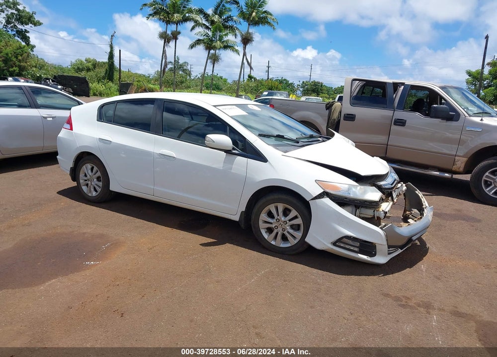 2012 HONDA INSIGHT EX VIN: JHMZE2H78CS002463